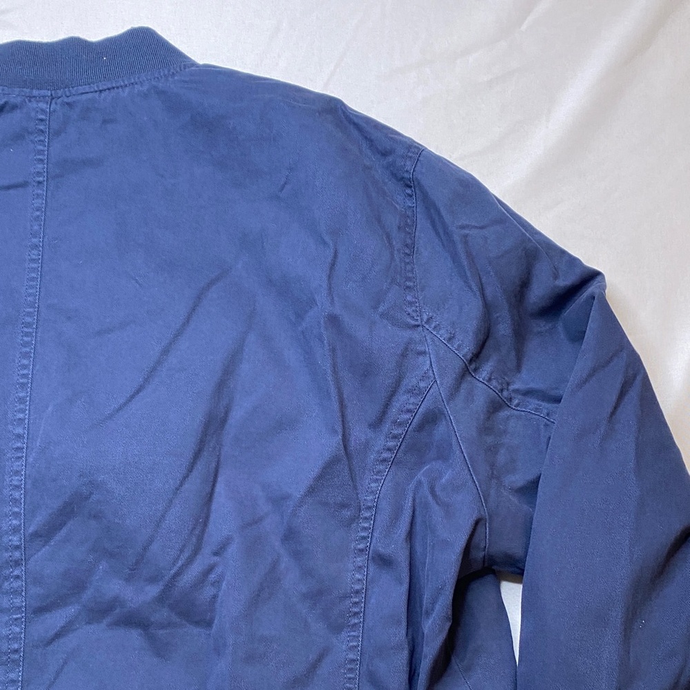 Lucky Brand Deep Blue Bomber Jacket - Picture 9 of 16